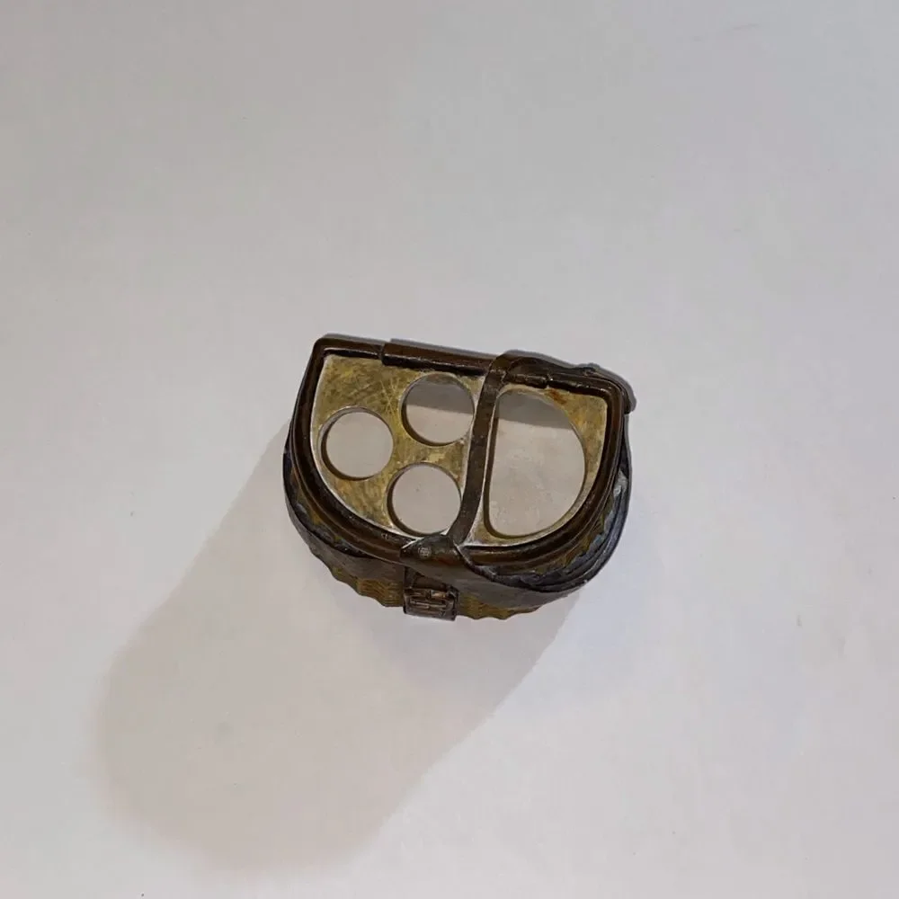 VTG,Fishing Basket Toothbrush Holder Seramic